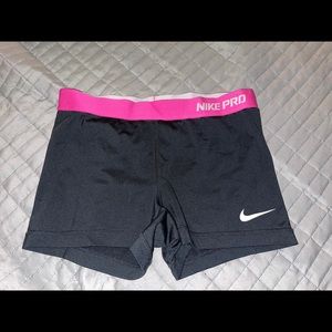 Nike Pro 3” Shorts, Pink